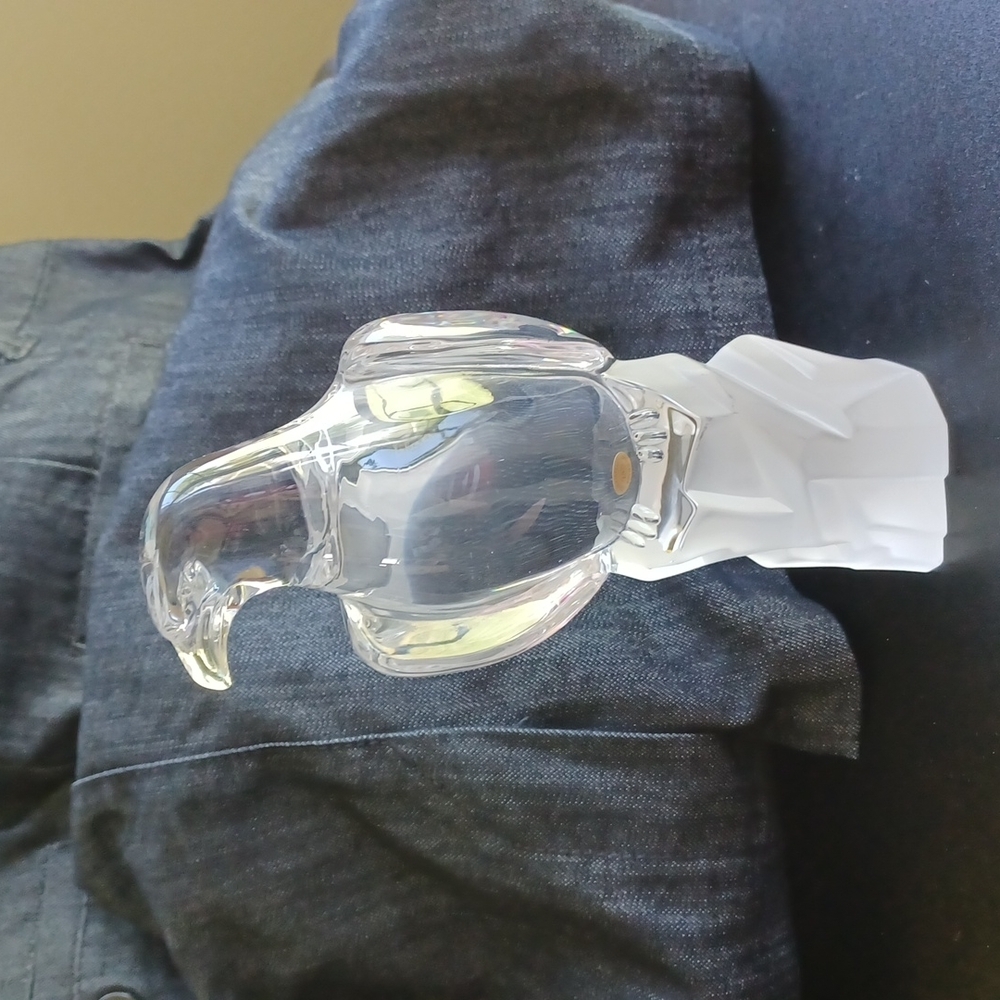 Vintage Bleikristall German Crystal Eagle